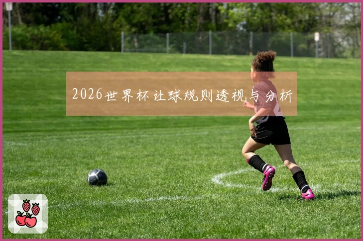 2026世界杯让球规则透视与分析